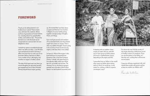 Foreword page spread.