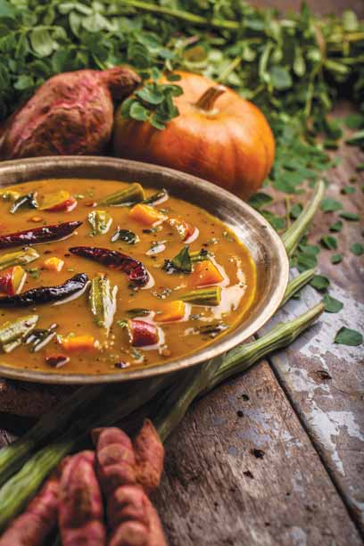 Sweet and Sour Vegetable Stew.