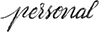Personal logo